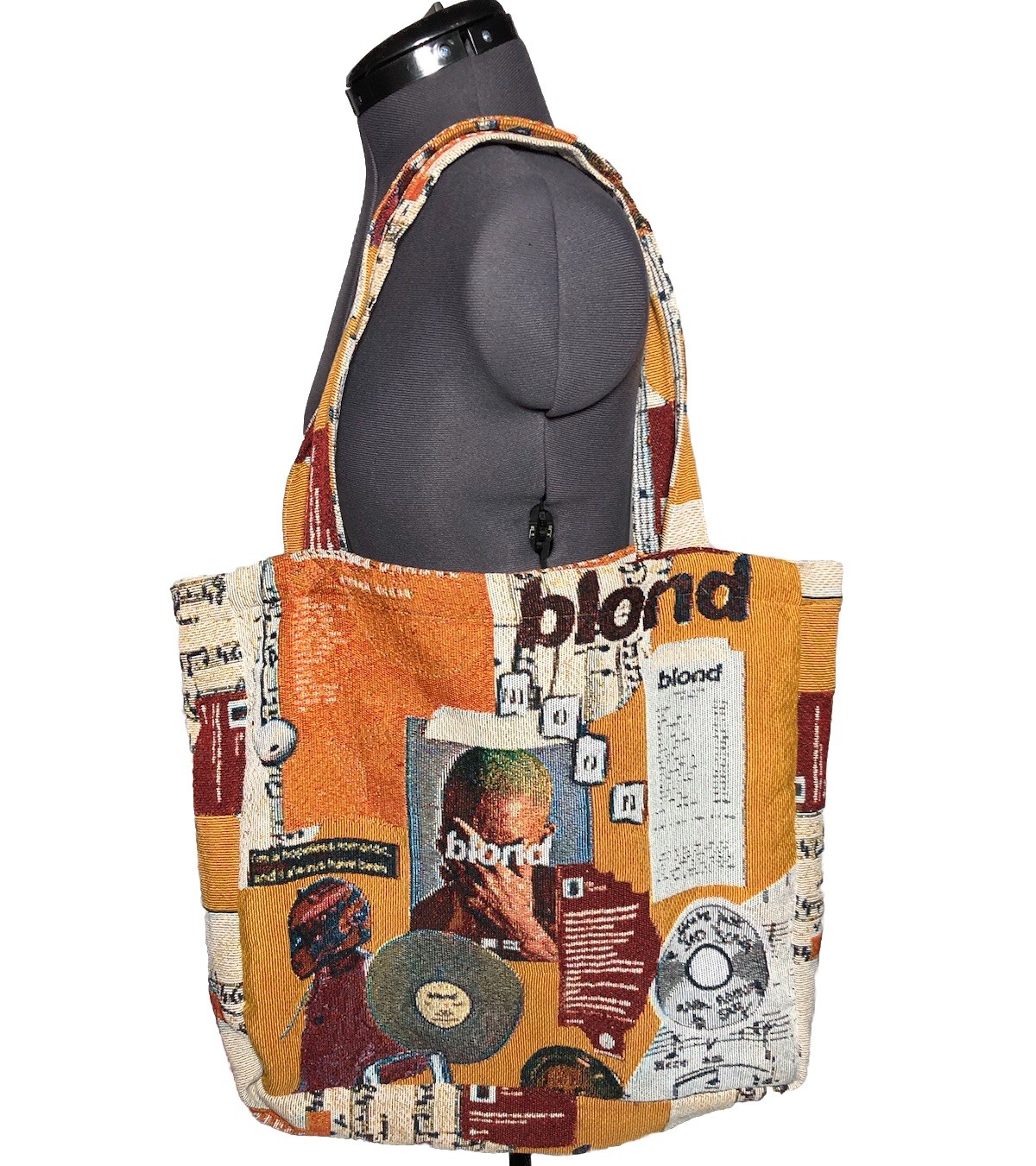 Frank Ocean BLOND - Tapestry Tote Bag, Over Shoulder, Eco Reusable, Music - RARE