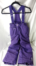 32 DEGREES PURPLE SUSPENDER SNOW PANTS SIZE XS 5/6