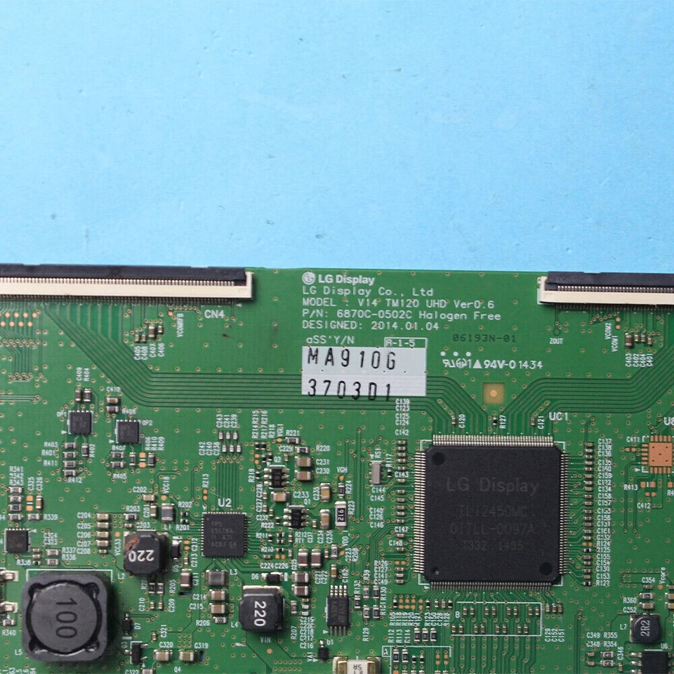 Tarjeta T-con 6870C-0502C V14 TM120UHD Ver0.6 LG tarjeta de TV para TV de 42'' 49'' 55"" Foto 4 de 4