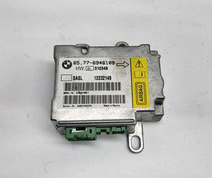 BMW 7er E65  Sensor Steuergerät Airbagsensor Airbag A Säule Links  6946109  (03)