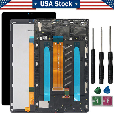 New For Samsung Galaxy Tab A7 Lite T220 SM-T227U LCD Display Touch Screen ±Frame