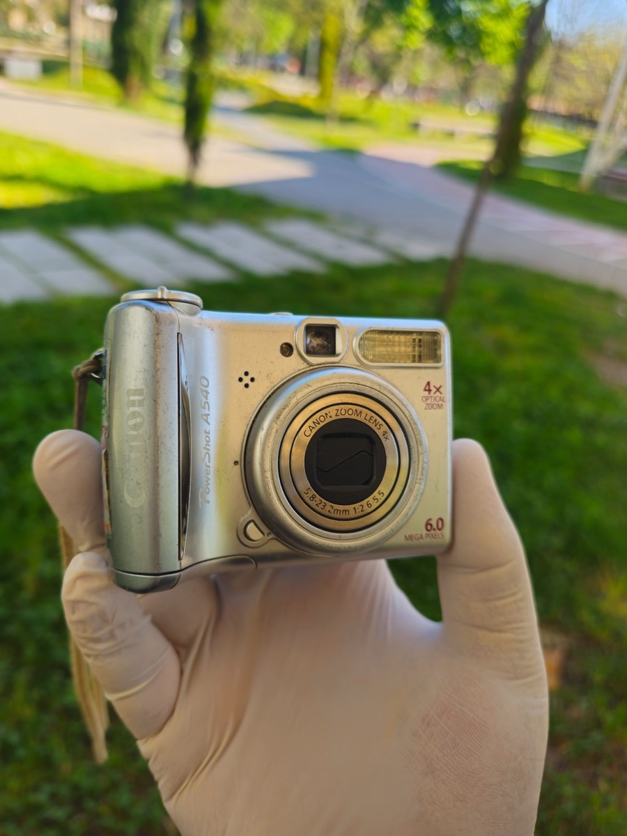 Canon PowerShot A540 6.0MP Digital Camera - Silver for sale online Canon PowerShot A540 6.0MP Digital Camera - Silver for sale online