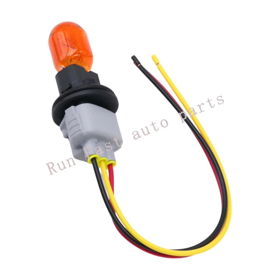 1pc Turn Signal Light Socket&Bulb&Connector For Toyota Venza Avalon Corolla - Imagem 4 de 4