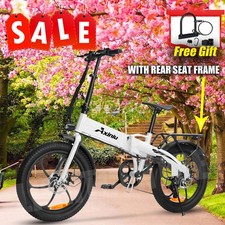 850W 36V 20'' E-Bike Folding Electric Bike Motor City Bicycle Commuter Ebike