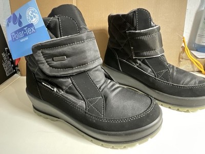 Manitu Polar-Tex Damenstiefel Gr.36 mit Spikes   rutschfest für Herbst & Winter