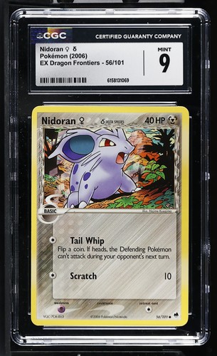 Nidoran ♀ δ graded CGC 9 for sale on eBay