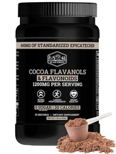 High Flavanol Cocoa Powder 1200mg Flavanols  Flavonoids Supplements 10X Mor...