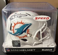 Ricky Williams Signed Mini Helmet Miami Dolphins “4:20” *Sealed* JSA COA