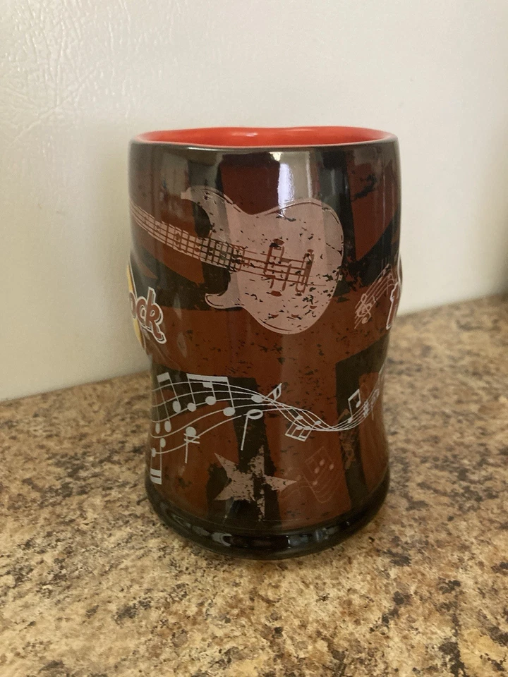 Hard Rock Cafe Venice Ceramic Coffee Tea Beer Mug Guitar Handle - Image 2 of 4