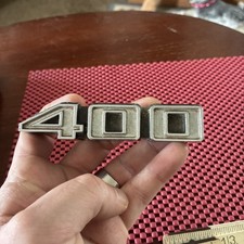 1971-75 Chevy Impala Caprice 400 Emblem Oem 3986990 Gm