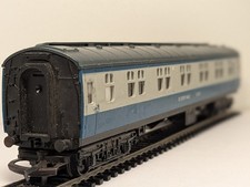 Hornby R339 OO Gauge BR Blue/Grey Mk1 Sleeper Coach No. 2510