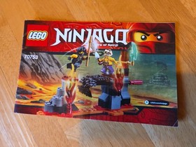 LEGO NINJAGO Lava Falls #70753 & #70720 Hover Hunter, Sub 1 Weapon. W/instruct.