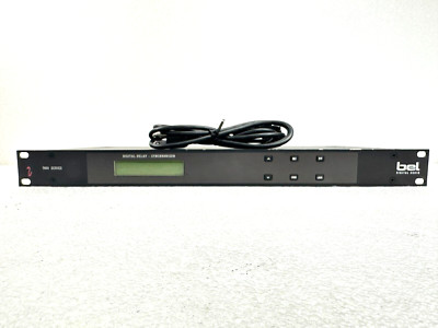 Bel Digital Delay Synchronizer 7000 Series Model 7120 Stereo Dual Channel Rack