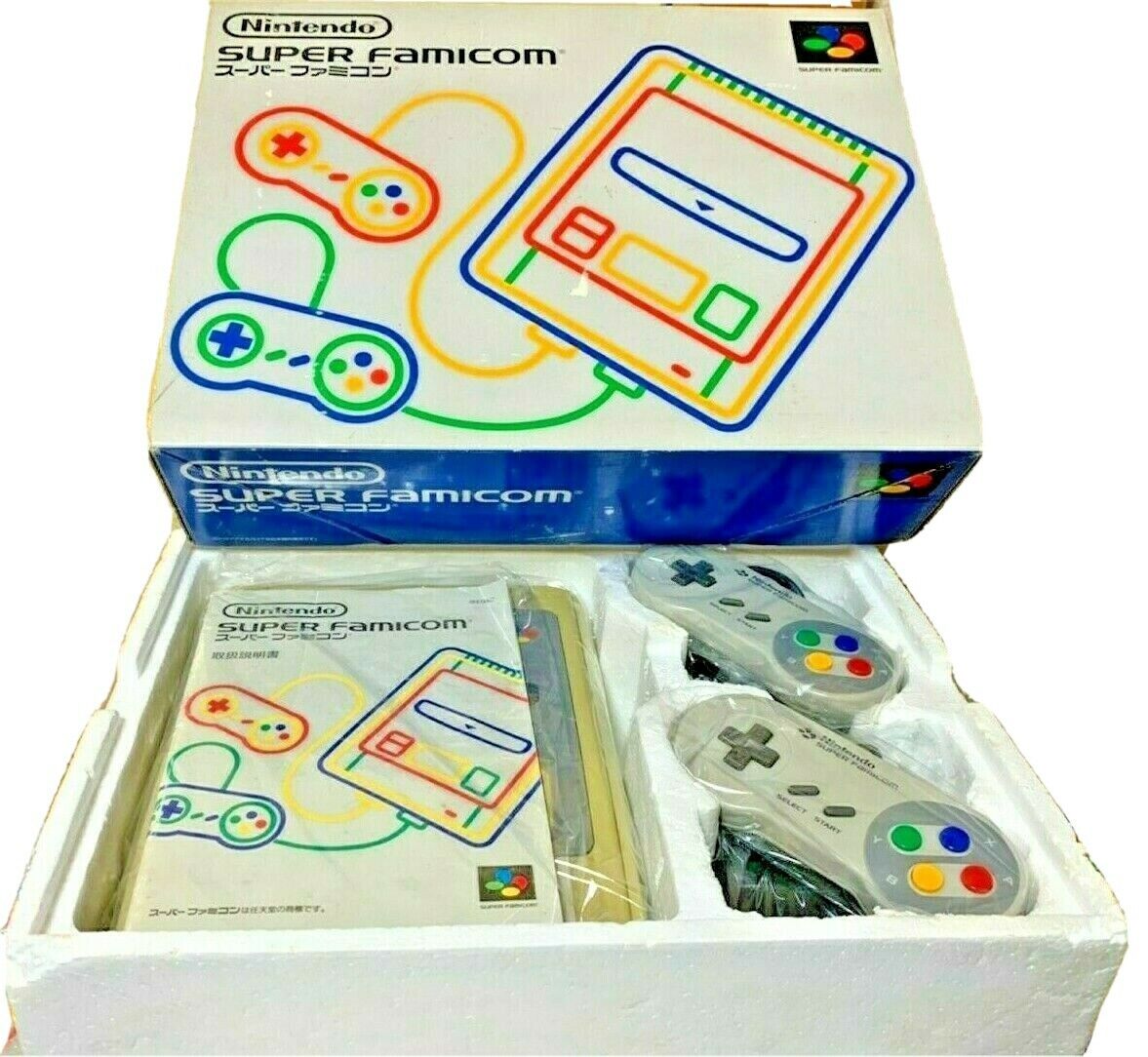Nintendo Super Famicom console boxed good condition Japan Nintendo Super Famicom console boxed good condition Japan
