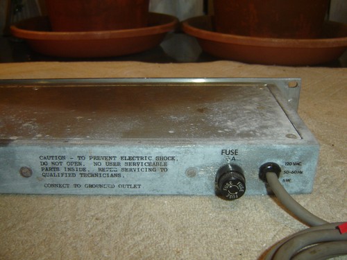 Ashly SC-50, Original 70s Toggle Blueface, Peak Limiter Compressor, Vintage Rack - Picture 11 of 12