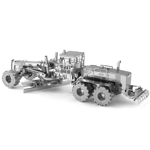 Metal Earth Fascinations CAT Motor Grader 3D Metal Puzzle - Picture 2 of 7