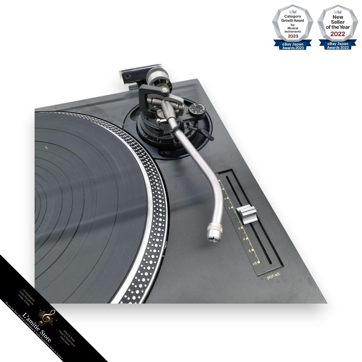 Technics SL-1200MK4-K Quartz Direct Drive Turntable Record Technics SL-1200MK4-K Quartz Direct Drive Turntable Record