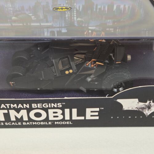 DC Batman Begins Batmobile 1:43 Scale Model Eaglemoss Hero Collector Unopened - Picture 2 of 10
