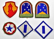 WW2 Vintage US ARMY SOUTH ATLANTIC FORCES USAMM 1st Mission Support Command