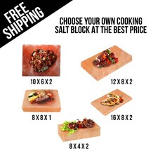 Himalayan Salt Cooking Block PICK ANY 1 Grill Season BBQ Plate AFFORDABLE