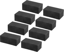 PATIKIL Rubber Anti-Vibration Pads, 8 Pcs Square Vibration Isolation Mats 4" X 2