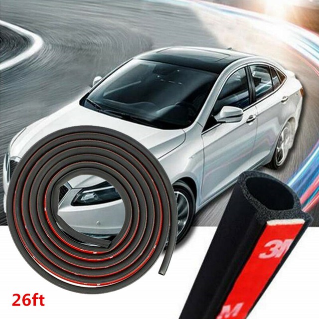 Car Door Rubber Mat Seal Foam Small DShape Hollow Adhesive Edge Protector Pad eBay
