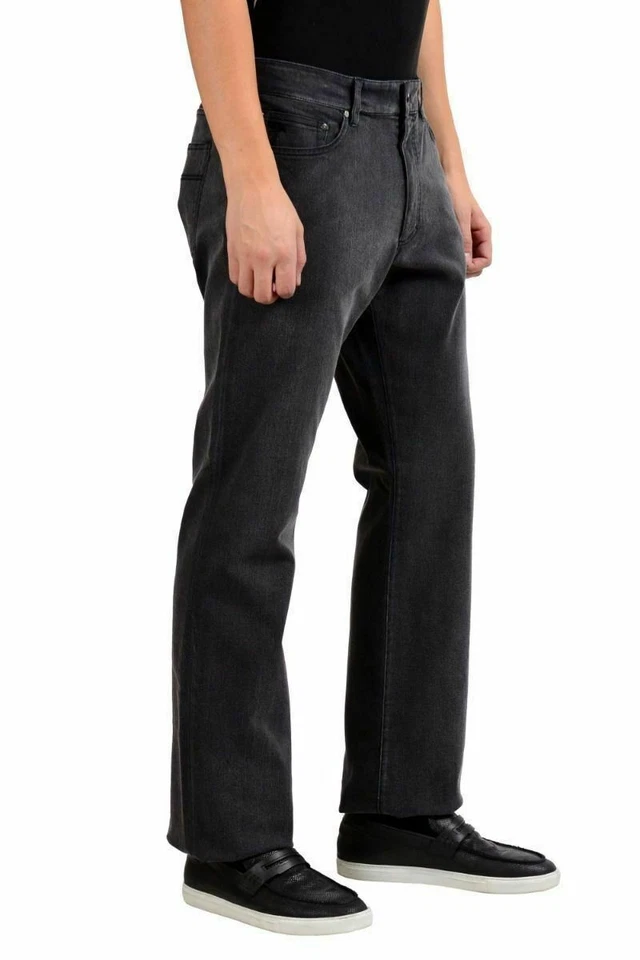 Versace Collection "City" Men's Gray Classic Jeans Size 32 33 34 36 38 40 - Image 4 of 4