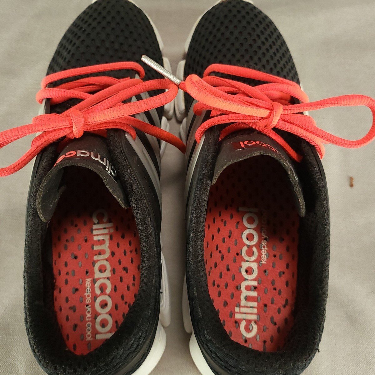 Adidas Climacool Womens Running Shoes Size 8.5 Black White Crazy Cool | eBay