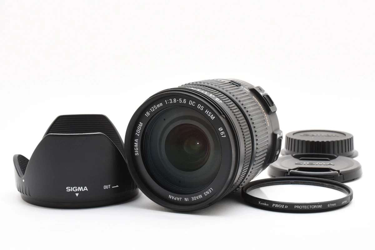 Sigma DC 18-125mm Focal Camera Lenses for sale | eBay