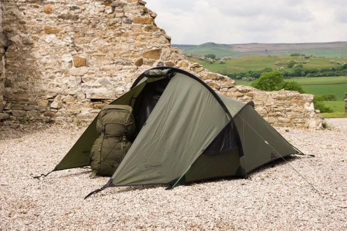 Tienda/refugio impermeable Snugpak Scorpion 2 - verde oliva para 2 personas Foto 2 de 4