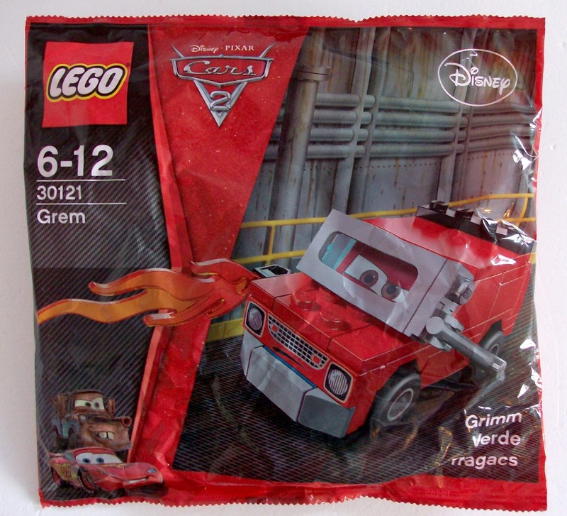 Lego Disney Pixar CARS 2 Grem Truck Vehicle 30121 Polybag