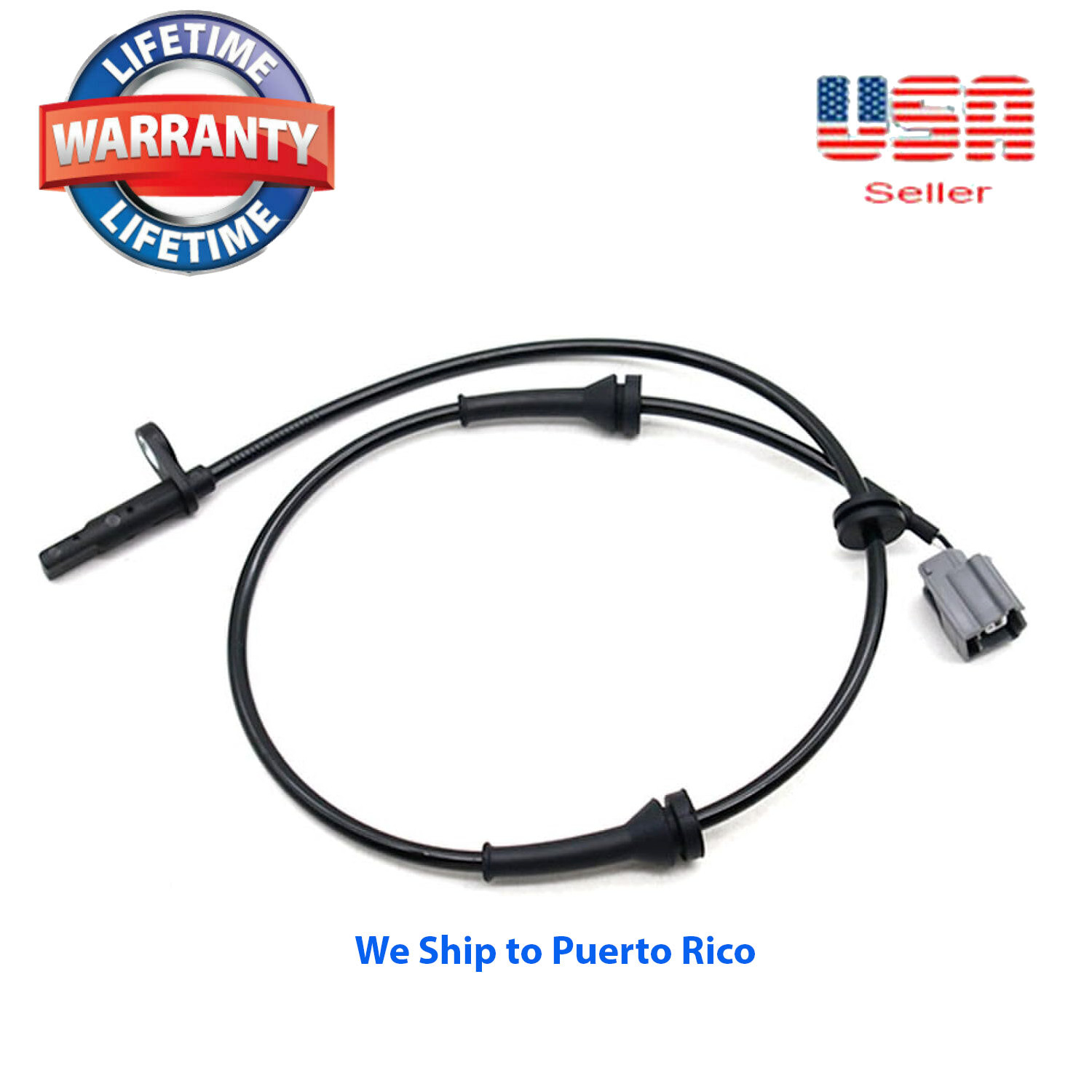 ABS Wheel Speed Sensor Rear Fit Nissan Rogue 2015-2017 Rogue Select 2015 AWD