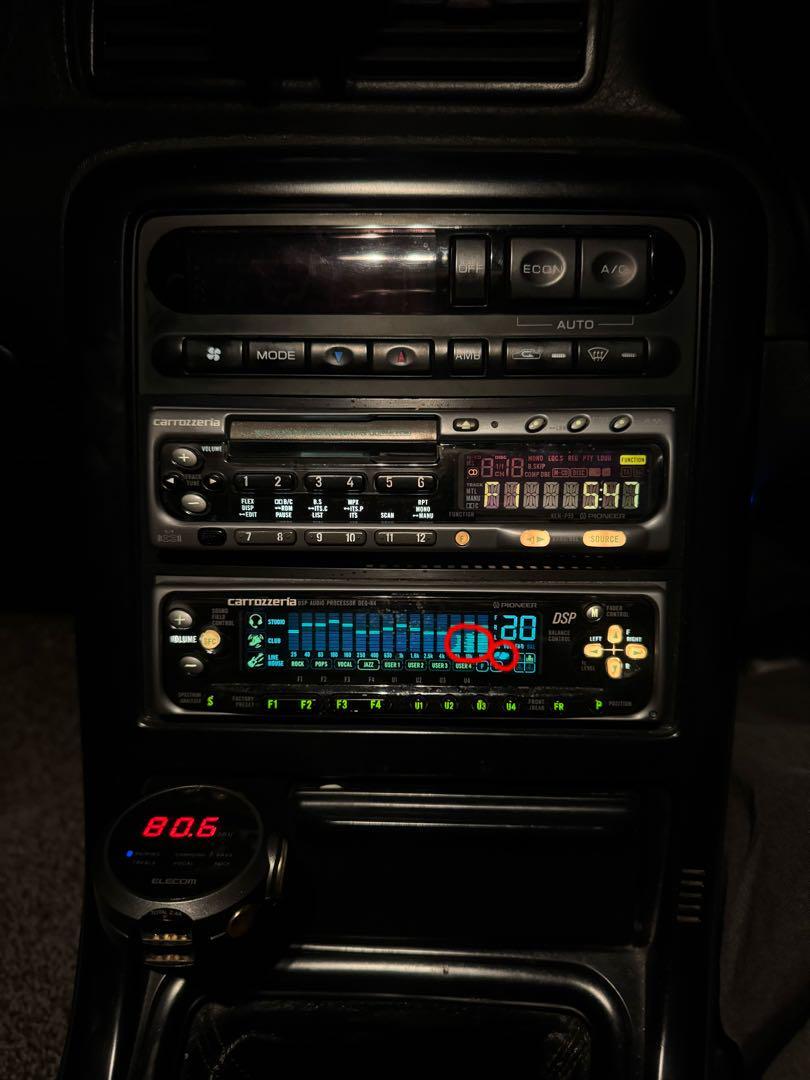 パイオニア カロッツェリア KEH-P55＋DEQ-44 Pioneer Carrozzeria KEH-P55 ＋ DEQ-44 Digital Sound