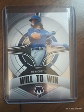 2022 Panini Mosaic Will To Win Baseball #WW-4 Bo Bichette Toronto Blue Jays