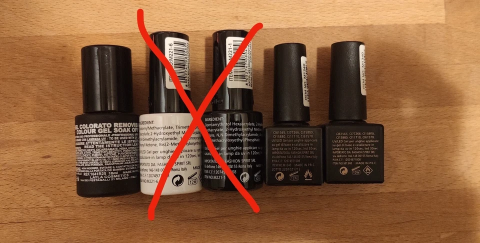 3x Smalto Semipermanente Layla Cosmetics e Tertio - Immagine 2 di 3