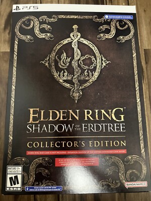 ELDEN RING Shadow of the Erdtree Collector's Edition PS5 with Art Book/Bonus DLC