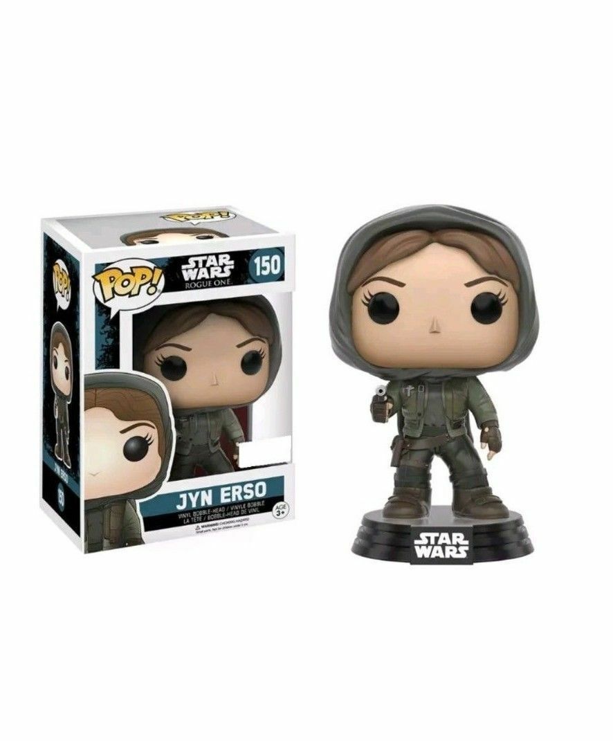 FunkoPop！152 JYN ERSO ジン・アーソ 限定版 Jyn Erso Hooded 150 Star Wars Funko POP Vinyl New in Mint