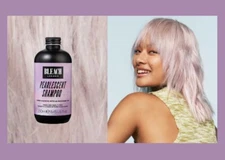 Pearlescent Toning Shampoo for light blond hair Pinky-Purple color Bleach-London