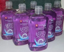 LUXURY HYGIENE & PROTECT Soft Liquid Hand Soap LAVENDER 16.9 oz (500 mL) 6-Pack