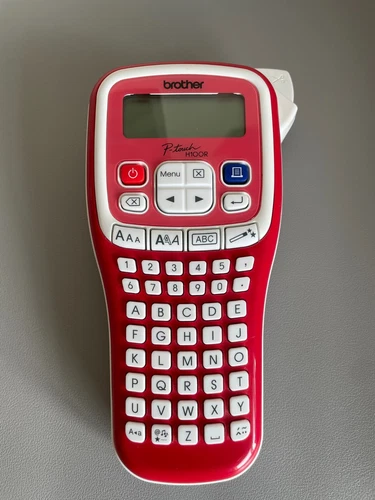 Brother P-touch H100R Labelling Machine with Tape - Label Printer Maker Working