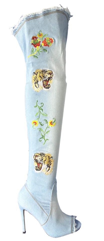 Botas femininas acima do joelho Cape Robbin Elnora-96 - Imagem 3 de 4