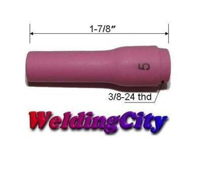 WeldingCity® 4-Pack Assorted Extra-Long Ceramic Cups #3-#6 For TIG Welding Torches (Model 796F)
