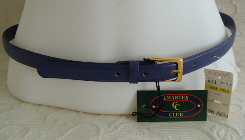 Charter Club Black Genuine Italian Leather Belt Size L Classic Designer Modern Charter Club | Accessories | Vintage Charter Club Belt Black  main image 2