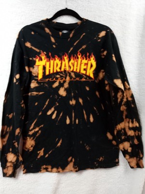 THRASHER SKATEBOARD MAGAZINE Black Tie 