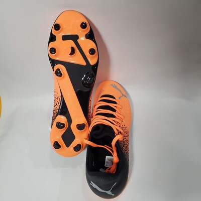 Puma FUTURE Z 4.3 FG/AG Orange Black Soccer Cleats 106767-01 Men's