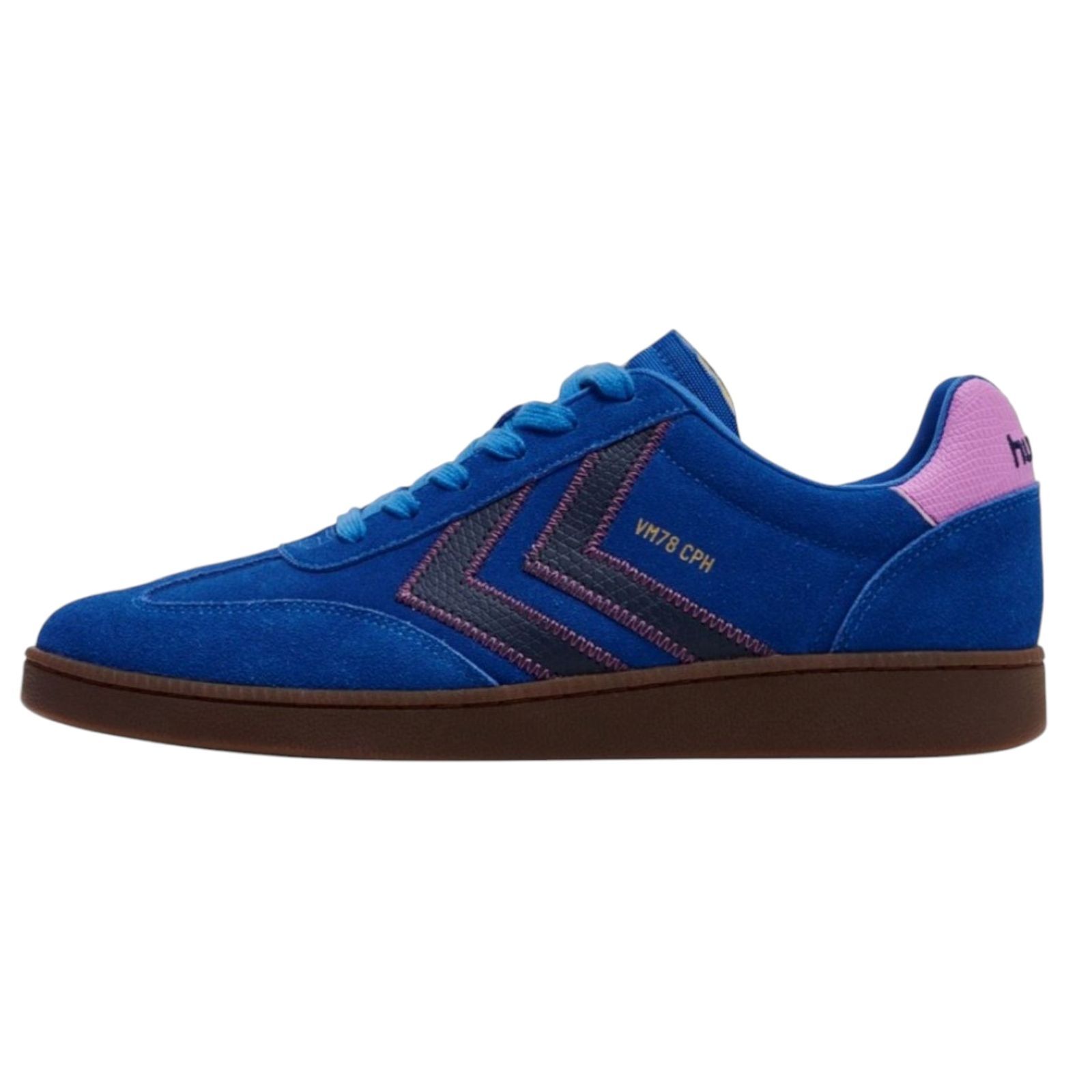 Кроссовки Hummel VM78 CPH LZ Samba Sportschuhe Hallenschuhe blau 226234 ПРОДАЮТСЯ по цене 8650