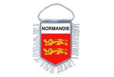 fanion mini drapeau pays voiture decoration normandie normand