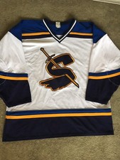 Athletic Knit - #30 Sabres Hockey Jersey Men's Size XL - Double shoulders/elbows