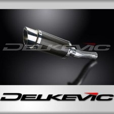 HONDA CB500X 2016-2019 200mm ROUND CARBON  SILENCER EXHAUST KIT