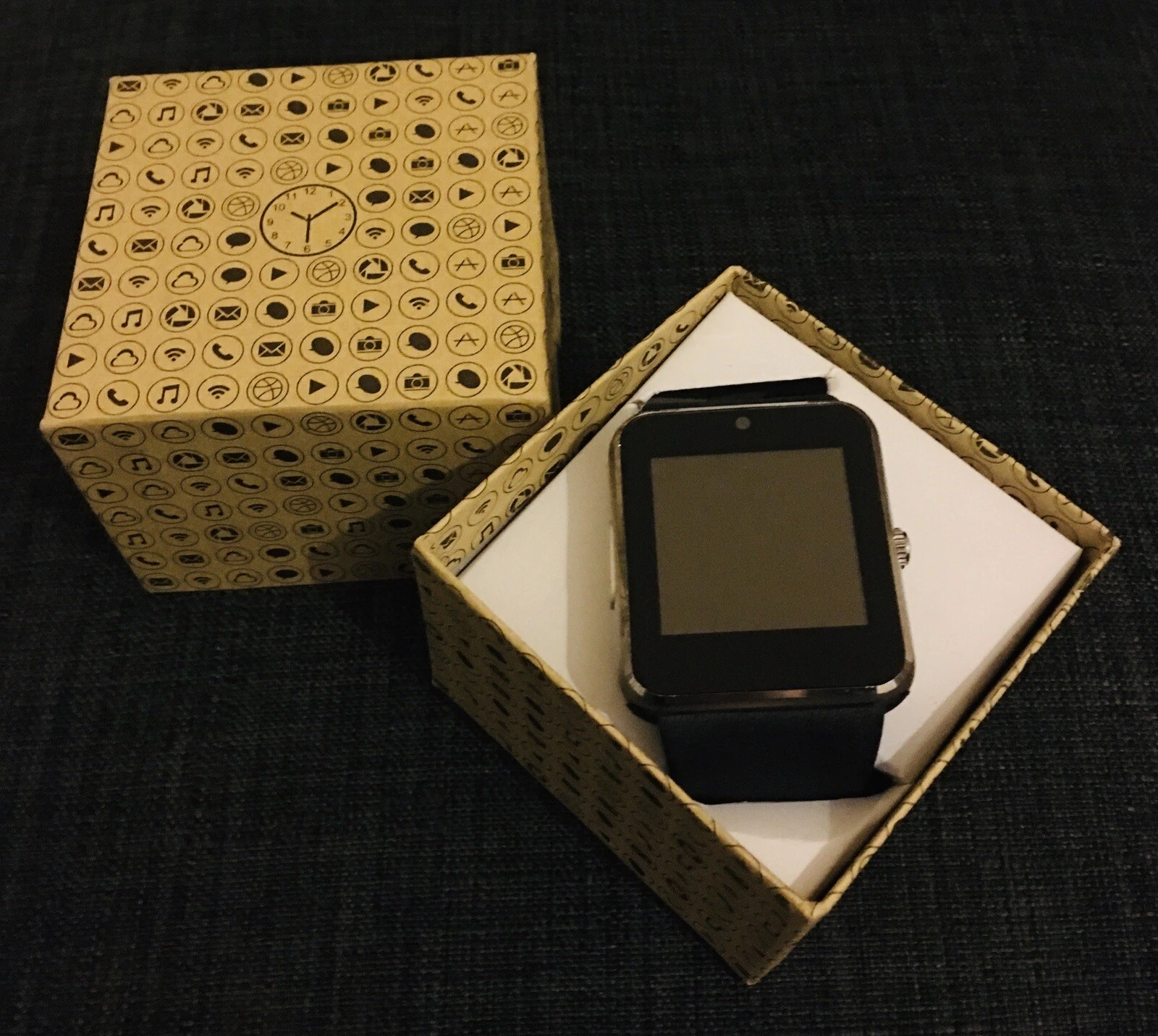 ⌚️ Smart Watch Phone • Android • Bluetooth • Pedometer • SMS • Camera • Alarm •